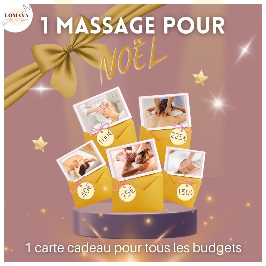 Carte cadeau massage - Gardanne -Aix en Provence - Marseille